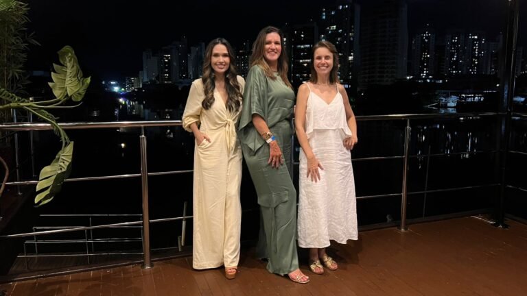 Elayne Borel, Mauricea Oliveira e Renata Ferraz