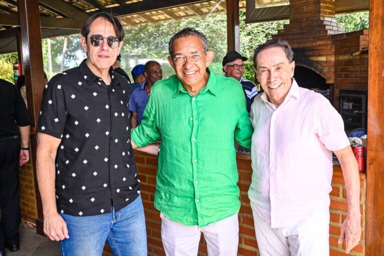 Manoel Dias , Douglas Vaz e Valdecir Torezani,